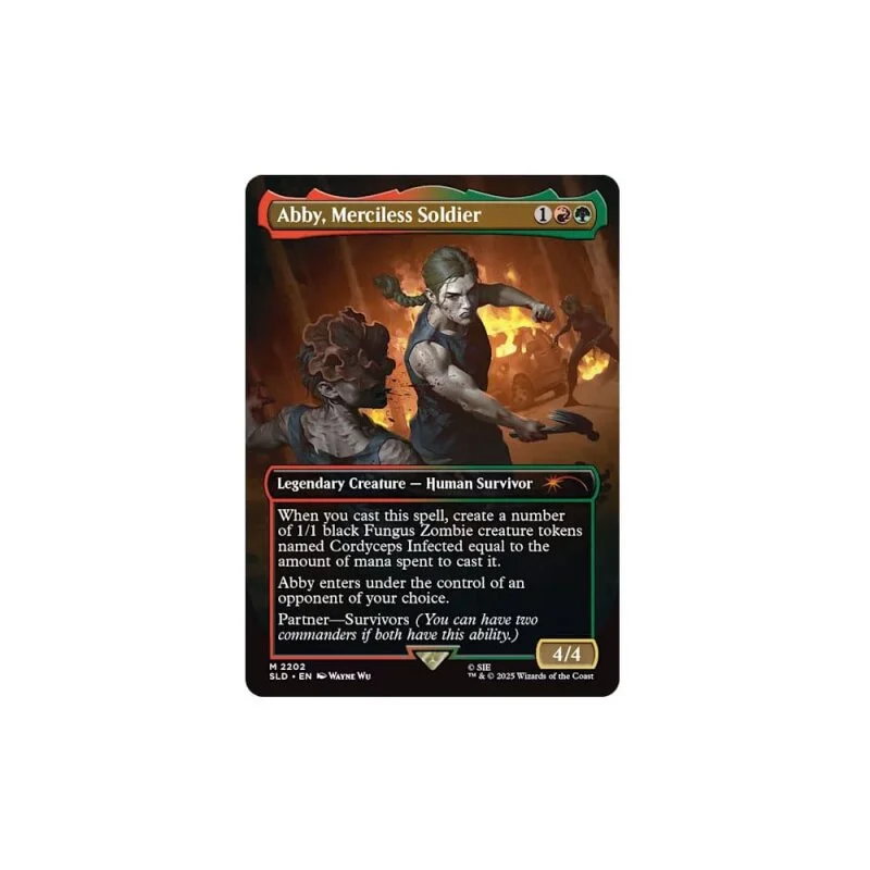 Magic the Gathering Secret Lair x PlayStation (The Last of Us: Part II) NON FOIL - English
